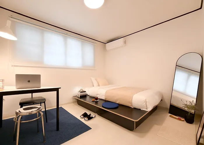 Off L 3-min Walk To Station L Self Check In Appartement *